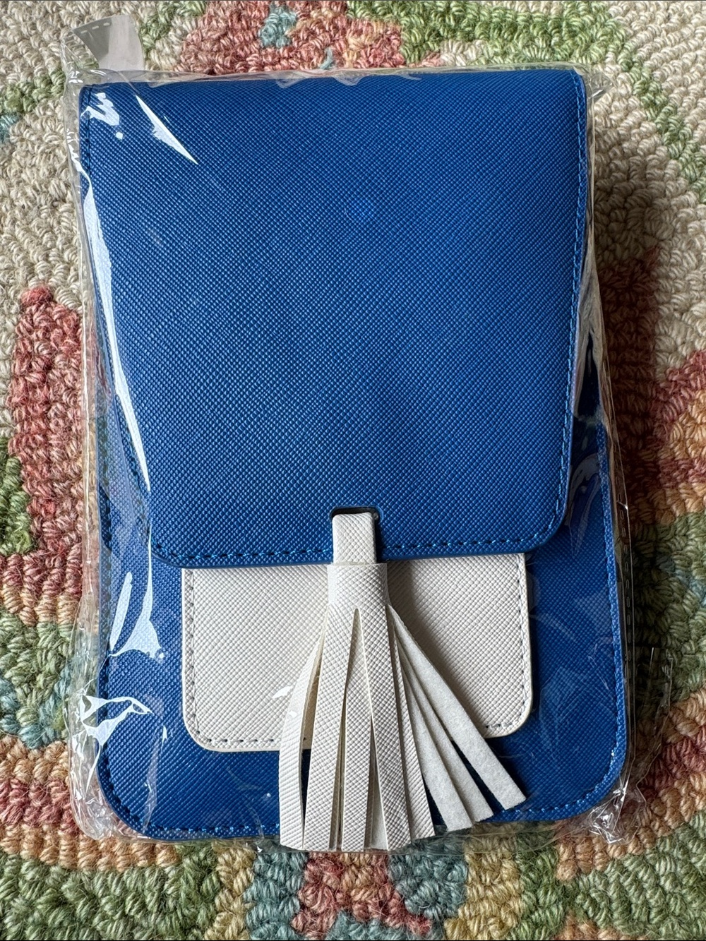 K. Carroll Royal Blue RFID Travel Wallet